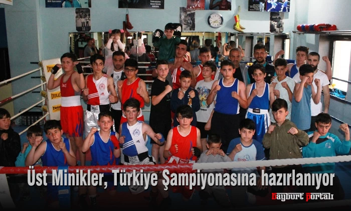 Üst Minikler, Türkiye Şampiyonasına hazırlanıyor