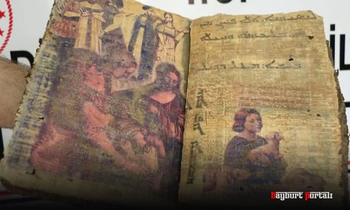 1400 yıllık kitabı satmaya kalkanlar yakalandı