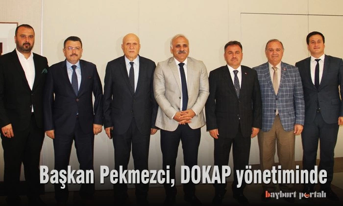 Başkan Pekmezci, DOKAP yönetiminde