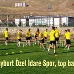 Bayburt ozel idare Spor top basi yapti – Bayburt Portalı