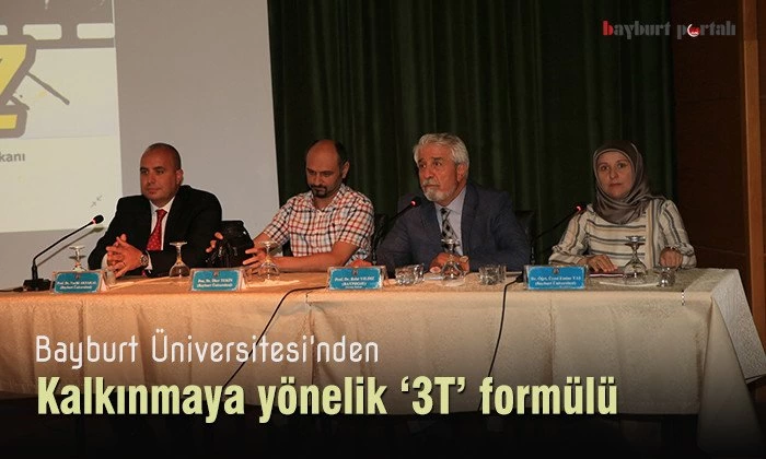 Bayburt Üniversitesi’nden kalkınmaya yönelik ‘3T’ formülü