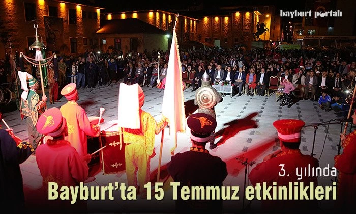 Bayburt’ta 15 Temmuz etkinliklikleri düzenlendi