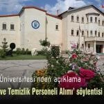 Bayburt universitesinden aciklama – Bayburt Portalı