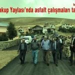 Seydiyakup Yaylasinda asfalt calismalari tamamlandi – Bayburt Portalı