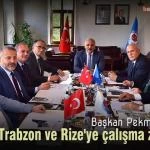 Baskan Pekmezci den Trabzon ve Rize ye calisma ziyareti – Bayburt Portalı