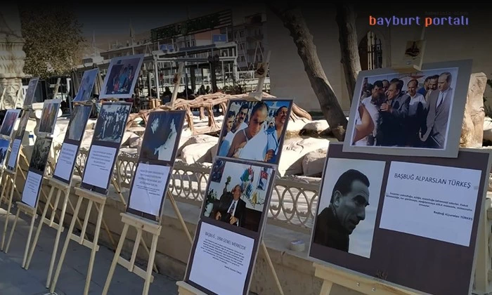 Bayburt Ülkü Ocakları’ndan ‘Alparslan Türkeş Fotoğraf Sergisi’