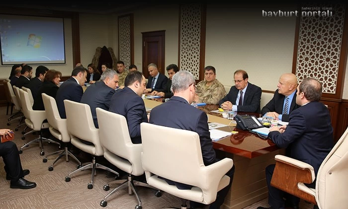 Bayburt’ta ‘kadına yönelik şiddetle mücadele’ toplantısı