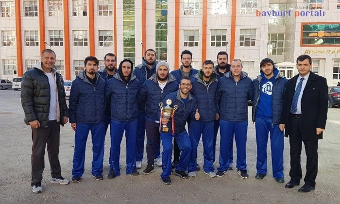 Bayburt Üniversitesi Basketbol Takımı, ikinci oldu