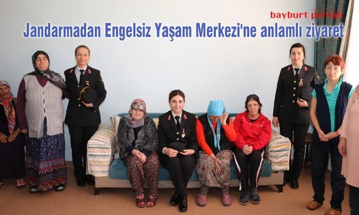 Jandarmadan Engelsiz Yaşam Merkezi’ne anlamlı ziyaret