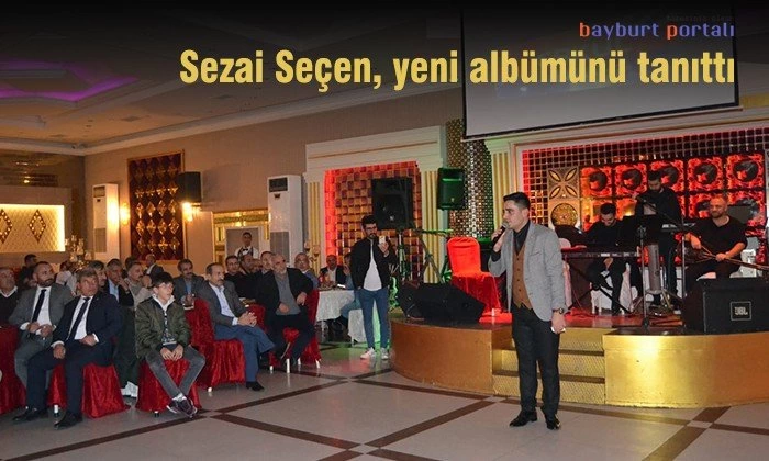 Sezai Seçen, yeni albümünü tanıttı