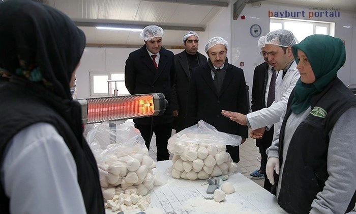 Vali Epcim, OSB’de faaliyet gösteren işletmeleri ziyaret etti