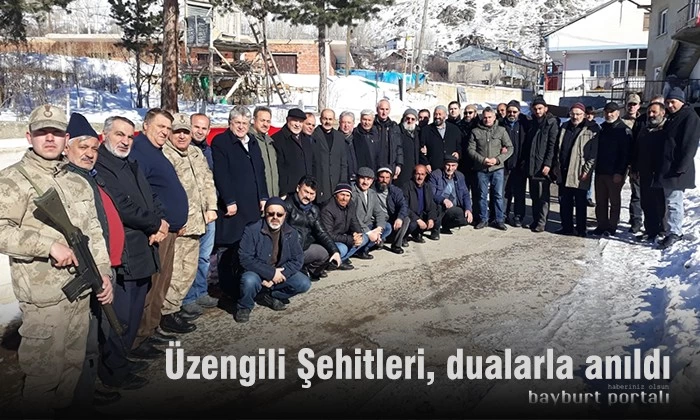 Üzengili Şehitleri, dualarla anıldı