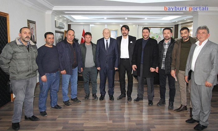 Atlı Spor kulüp başkanlarından Pekmezci’ye ziyaret