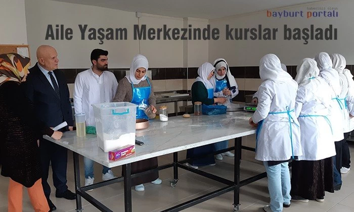 Bayburt’ta kadınlara ‘yöresel el sanatları’ kursu açıldı