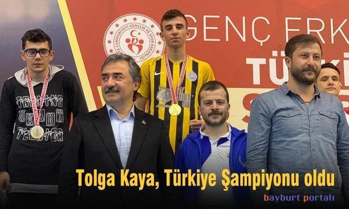 Tolga Kaya, Türkiye Şampiyonu oldu