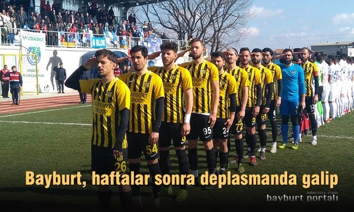 Bayburt Özel İdare, haftalar sonra deplasmanda galip