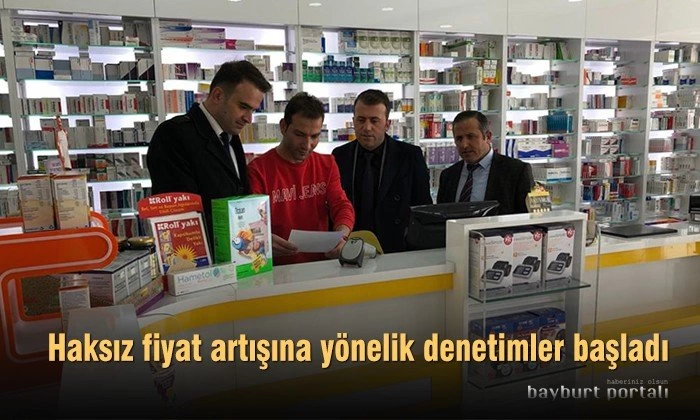 Bayburt’ta haksız fiyat artışına yönelik denetimler başladı