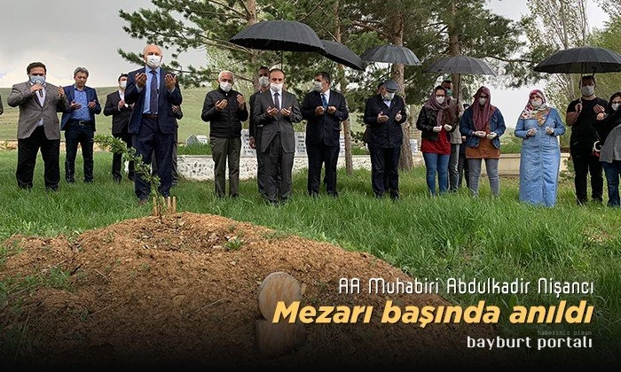 Abdulkadir Nişancı, vefatının birinci yıl dönümünde kabri başında anıldı