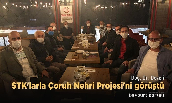 Bayburt’ta STK’larla Çoruh Nehri Projesi görüşüldü