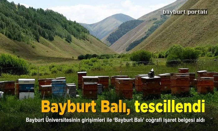 Bayburt Balı, tescillendi