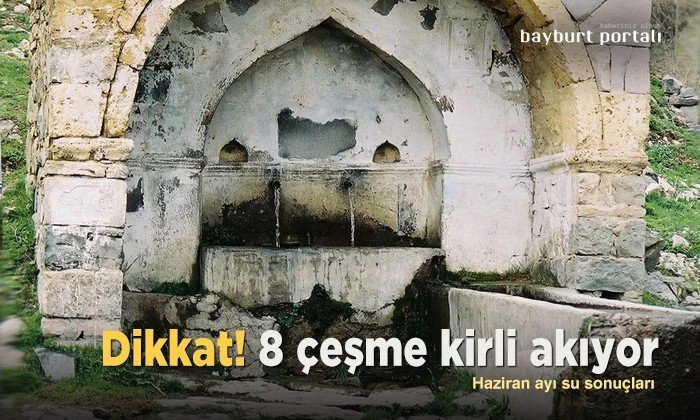 Bayburt’un Haziran ayı su analiz sonuçları
