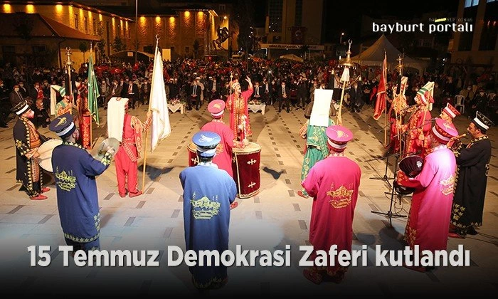 Bayburt’ta 15 Temmuz Demokrasi Zaferi kutlandı