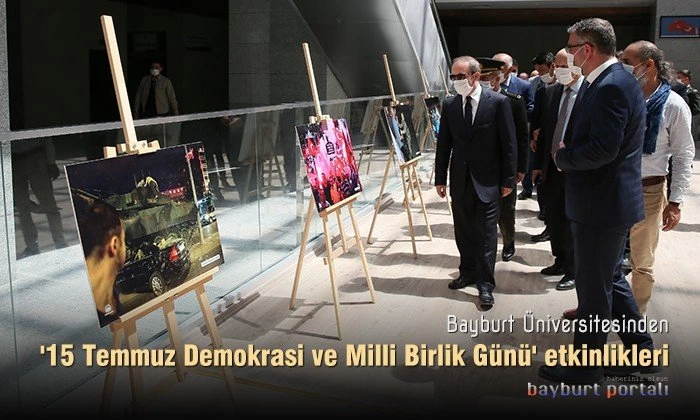 Bayburt Üniversitesinden ’15 Temmuz’ etkinlikleri