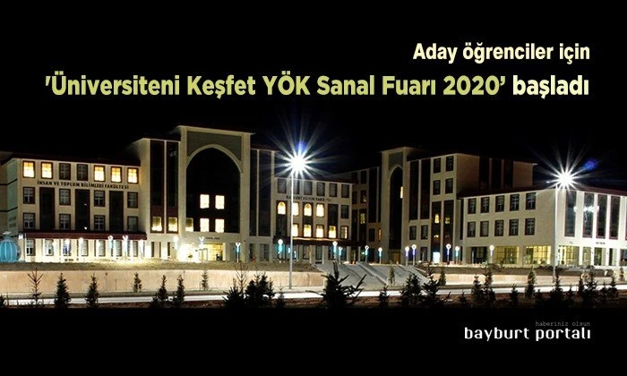 Aday öğrenciler için ‘Üniversiteni Keşfet YÖK Sanal Fuarı 2020’ başladı