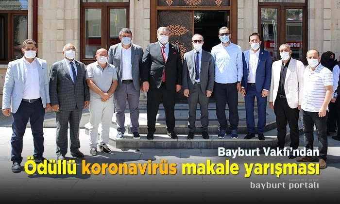 Bayburt Vakfı’ndan ödüllü koronavirüs makale yarışması