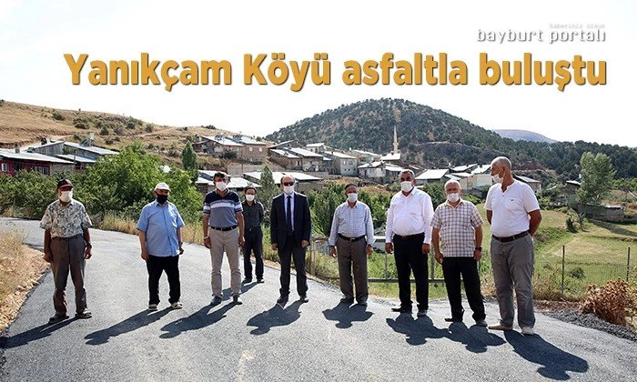 Yanıkçam Köyü asfaltla buluştu