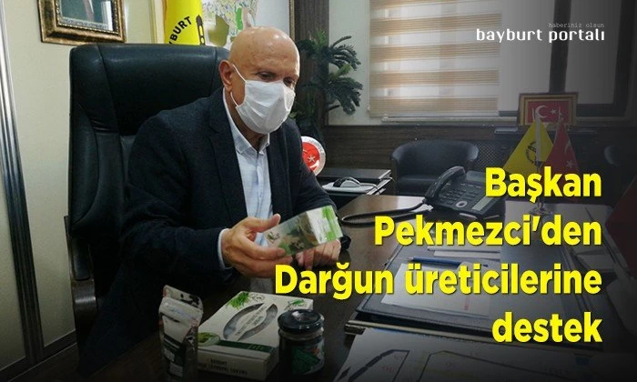 Başkan Pekmezci’den Darğun üreticilerine destek