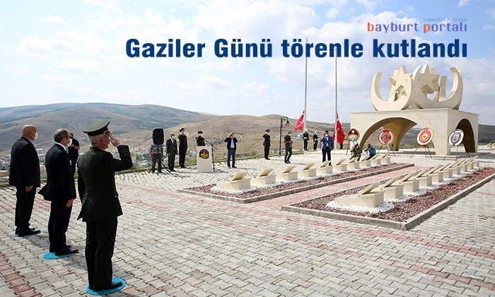 Bayburt’ta Gaziler Günü törenle kutlandı