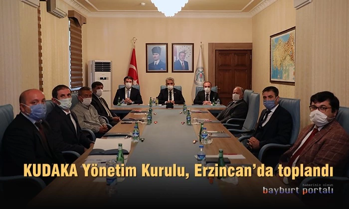 KUDAKA Yönetim Kurulu, Erzincan’da toplandı