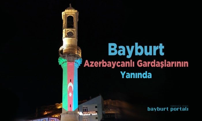 Bayburt, Azerbaycanlı gardaşlarının yanında