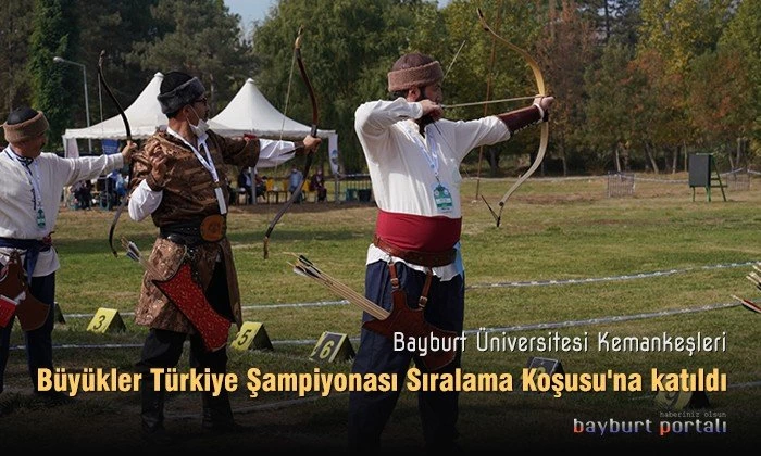 Bayburt Üniversitesi Kemankeşleri Tokat’ta oklarını fırlattı