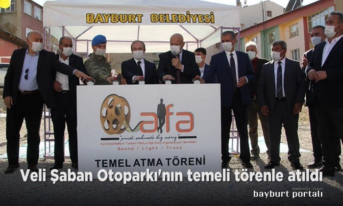 Veli Şaban Otoparkı’nın temeli törenle atıldı