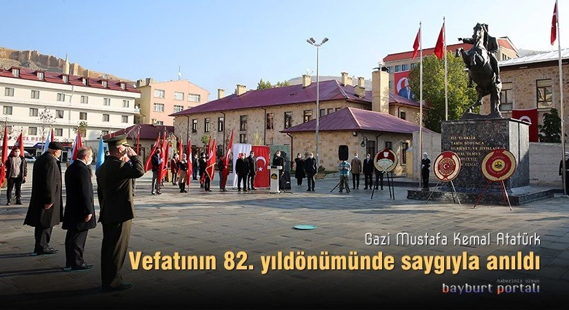 Mustafa Kemal Atatürk, Bayburt’ta saygıyla anıldı
