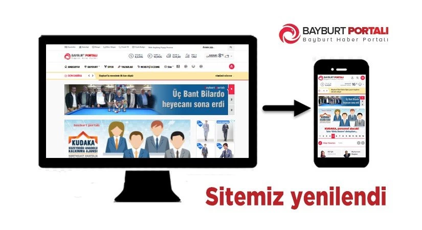 Bayburt Portalı haber sitemiz yenilendi