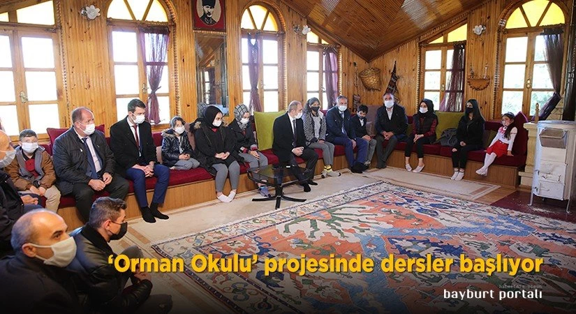 ‘Orman Okulu’ projesinde dersler başlıyor