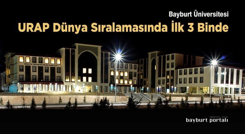 Bayburt Üniversitesi, URAP Dünya Sıralamasında ilk 3 binde
