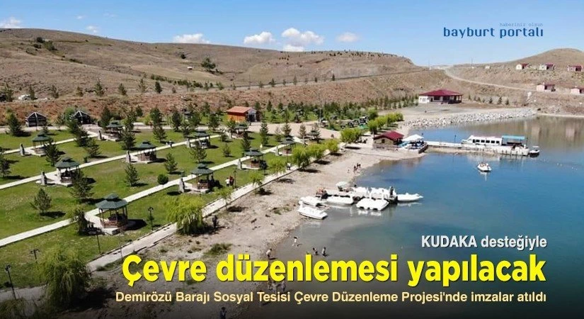 Demirözü Barajı’nda çevre düzenlemesi yapılacak