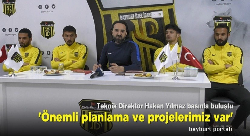 Hakan Yılmaz, Bayburt basınıyla buluştu