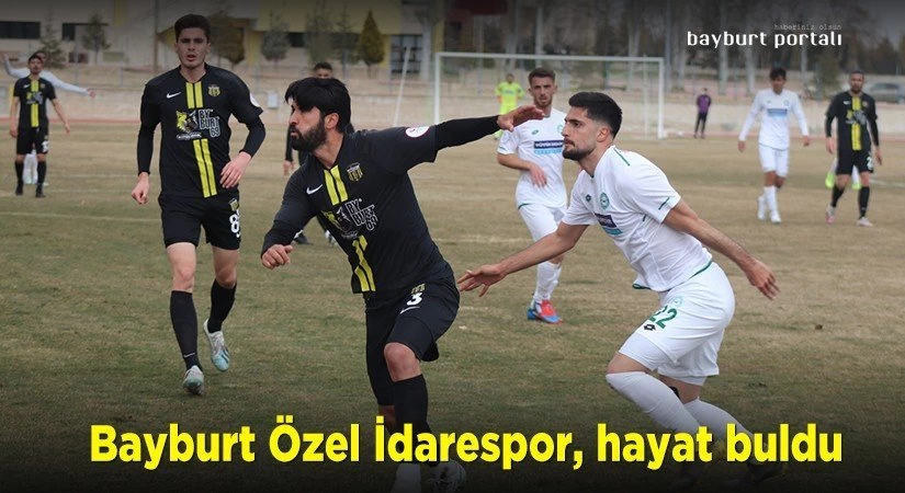 Bayburt Özel İdarespor, hayat buldu