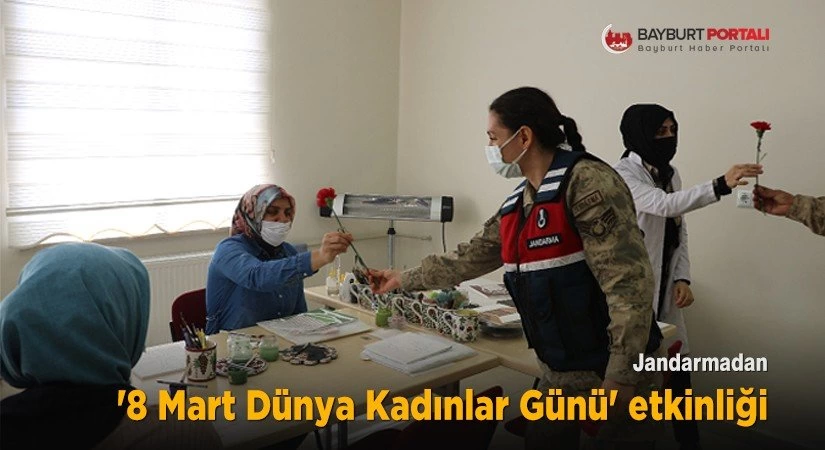 Jandarma, eğitim/öğretim gören kadınları unutmadı