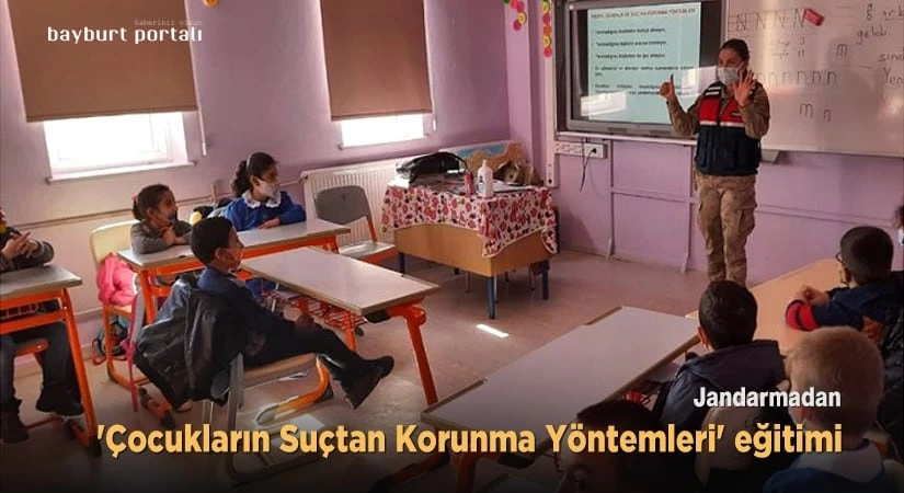 Jandarmadan ‘Çocukların Suçtan Korunma Yöntemleri’ eğitimi