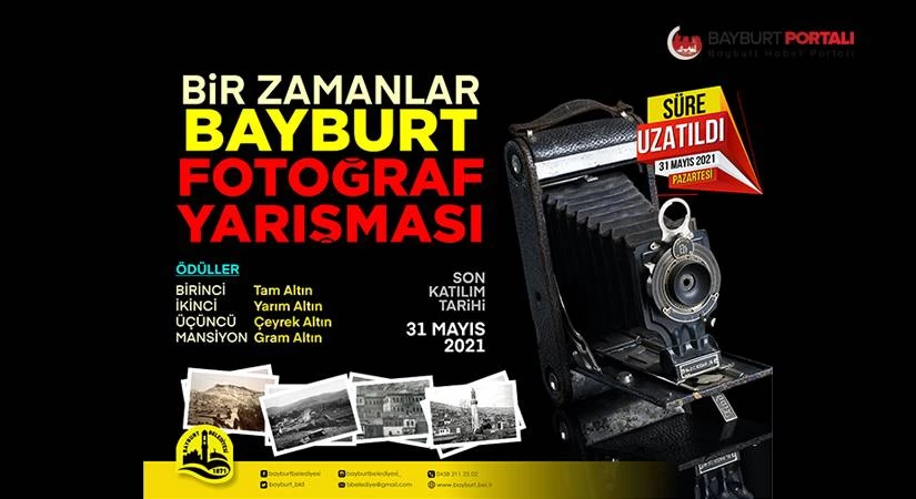 ‘Bir Zaman Bayburt’ temalı fotoğraf yarışması süresi uzatıldı