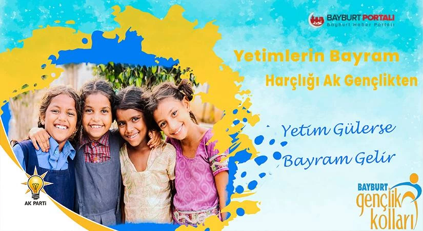 AK Gençlik’ten yetimlere bayram harçlığı