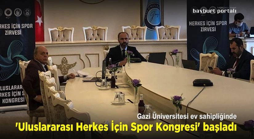 ‘Uluslararası Herkes İçin Spor Kongresi’ başladı