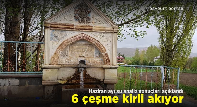 2021 Haziran ayı su analiz sonuçları açıklandı