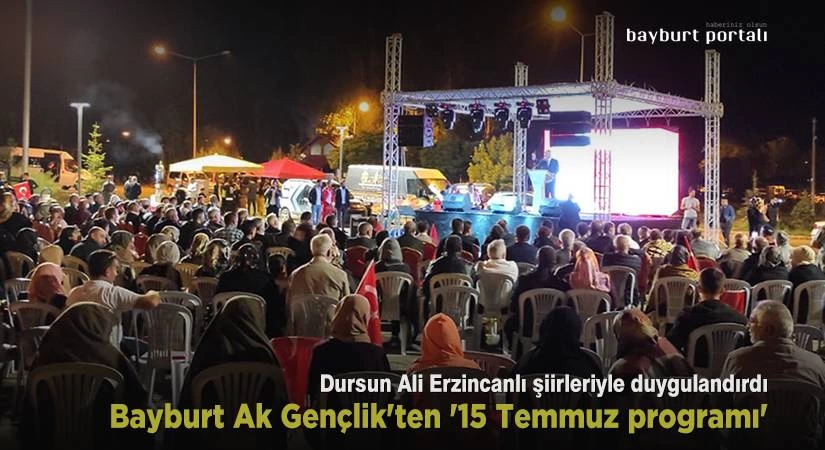 Bayburt Ak Genclikten 15 Temmuz programi – Bayburt Portalı